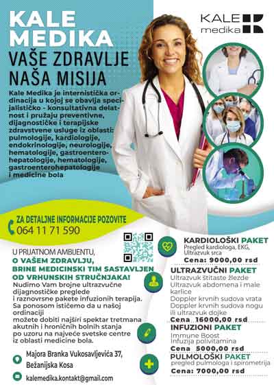 Dizajn i stampanje flajera za Ordinaciju Kale Medika Dizajn i stampanje flajera za Ordinaciju Kale Medika
